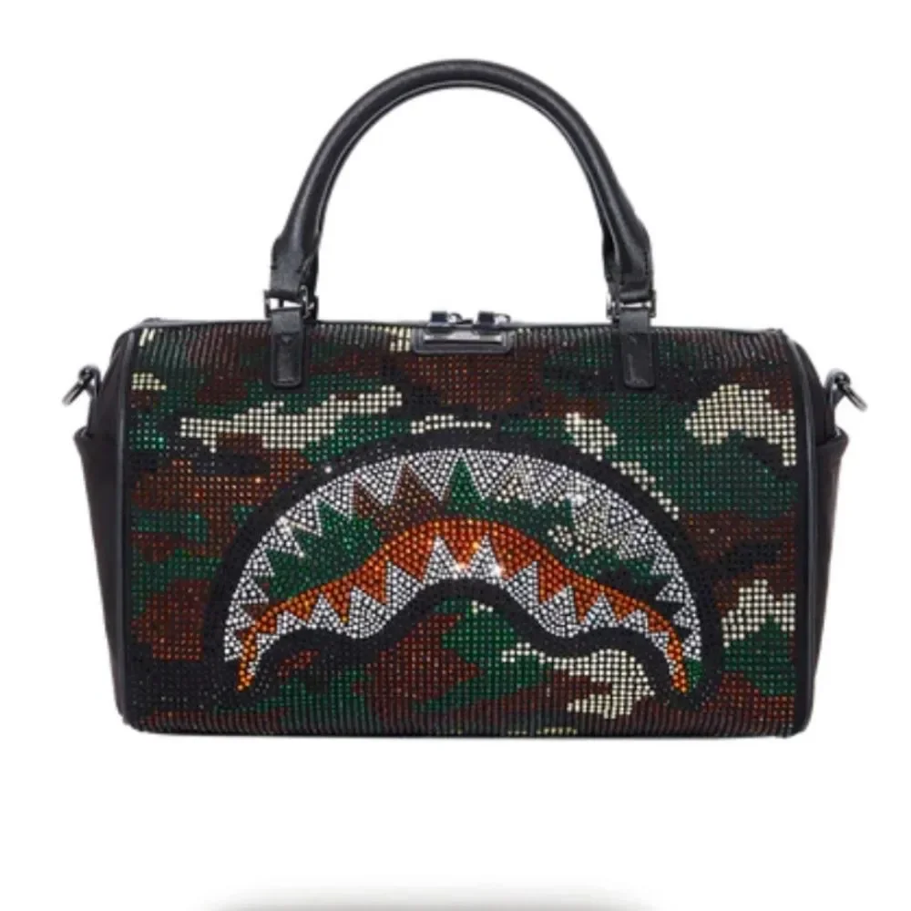 Sprayground Trinity Camo Mini Duffle - Picture 2 of 11